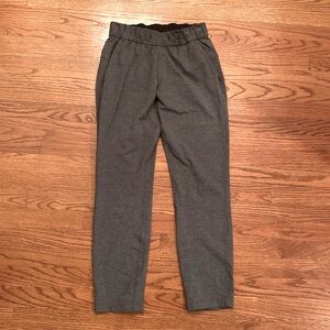Lululemon On the Fly pants grey